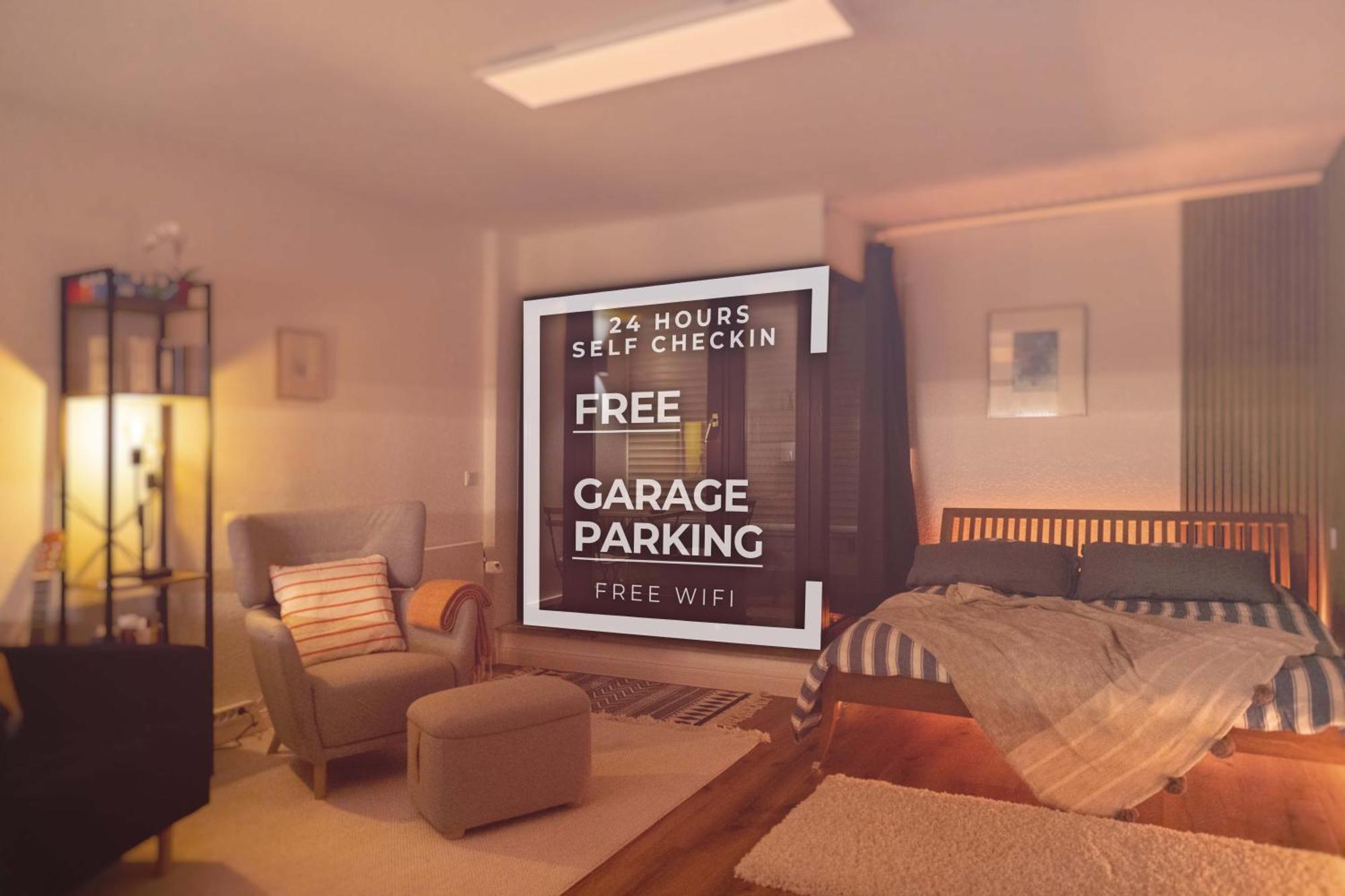 Hochwertig - Ruhig - Parkplatz - 15 Min Zur Messe Appartement *