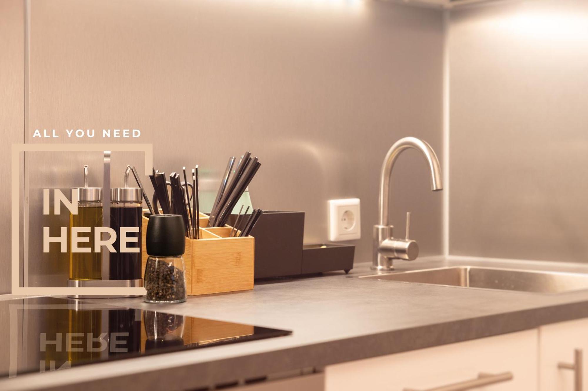 Apartment Hochwertig - Ruhig - Parkplatz - 15 Min Zur Messe *